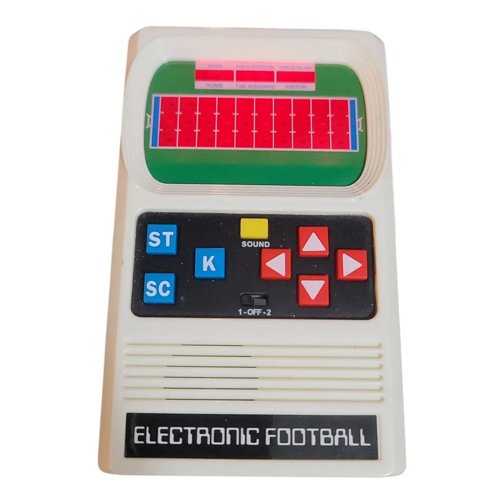 Vintage Electronic Football Handheld Game
